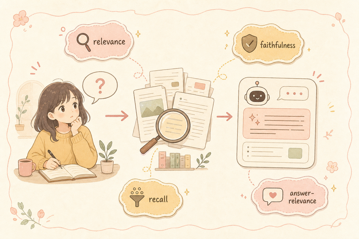 RAG 평가의 두 축 — 검색 품질과 답변 품질